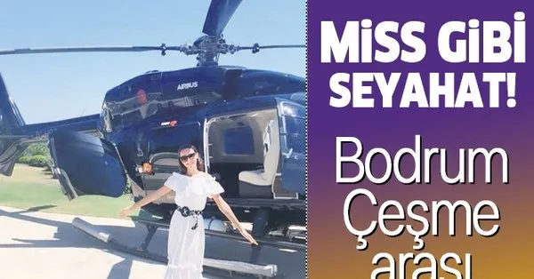 Miss Gibi Seyahat Tara De Vries Bodrum Dan Cesme Ye 24 Bin Liraya Uctu Takvim