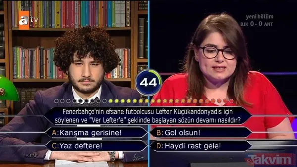 Kim Milyoner Olmak İster'de 125 bin TL'lik zor matematik sorusu: Hangisi bir narsistik sayı değildir? - 14