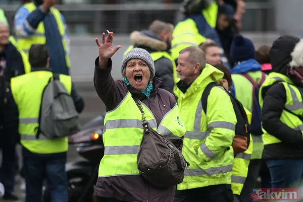 Fransa'daki Sarı Yelekliler'in eyleminde Gezi Parkı izleri - 10