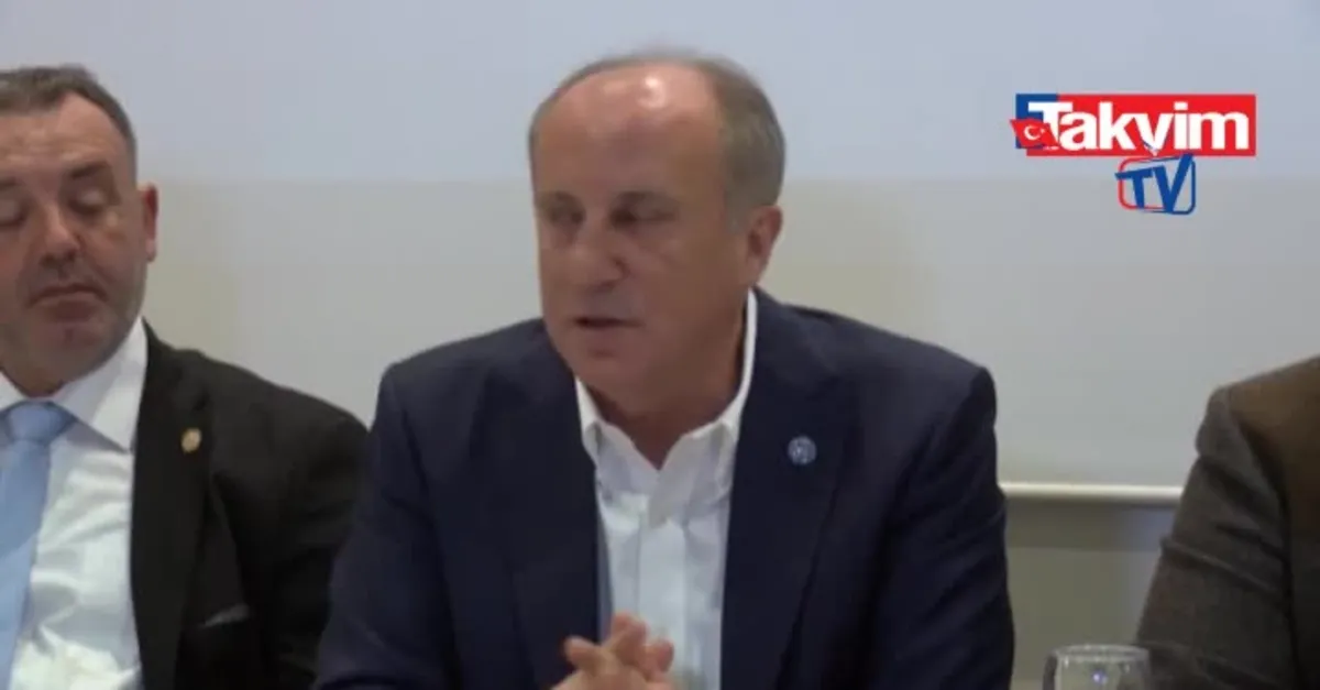 Muharrem İnce'den hem 6'lı masaya hem de Kemal Kılıçdaroğlu'na sert sözler!