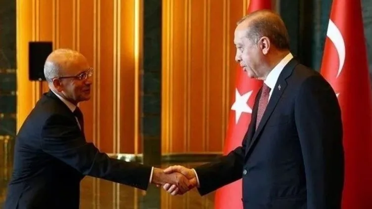 Başkan Erdoğan, Mehmet Şimşek ile görüştü