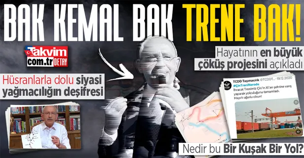 Kılıçdaroğlu hayatının en büyük 'çökme projesi'ni açıkladı! "İpek Yolu" dedi geveledi... Var olan projeyi vadetti