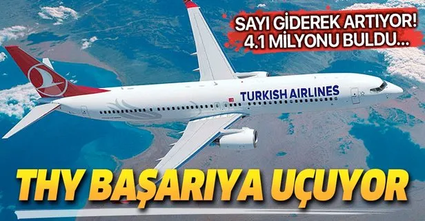 Türk Hava Yolları mobil uygulamadan 4.1 milyon bilet sattı