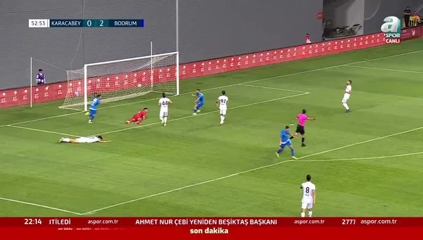 Karacabey Belediyespor 0-3 Bodrumspor (GOL: Cenk Şen)