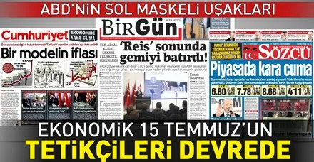 ABD'nin sol maskeli uşakları Cumhuriyet, Sözcü ve Birgün gazetesi
