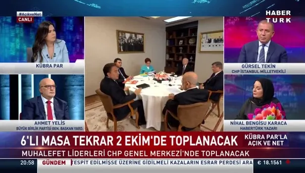 CHP'li Gürsel Tekin'den 6'lı masanın küçük ortaklarına ayar: Oy oranınıza bakmadık aday CHP'den olmalı