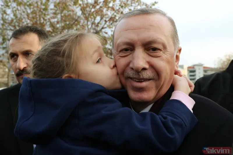 Başkan Erdoğan'a Manisa'da tatlı sürpriz