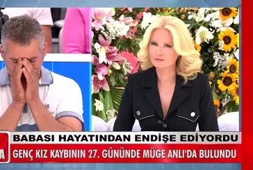 Miraç Nur Müge Anlı'da bulundu