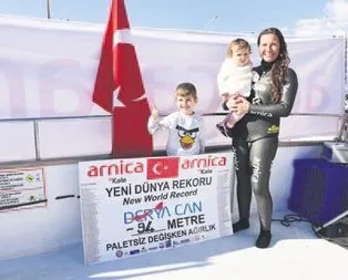 Derya Can’dan dünya rekoru