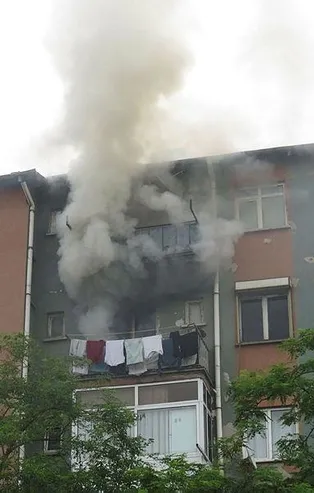 Son dakika: Ataşehir’de korkutan yangın