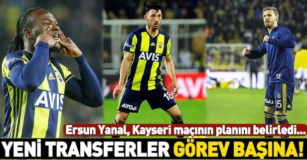 Fenerbahçe’de değişim rüzgarları esiyor! Kayserispor maçında yeniler sahada olacak