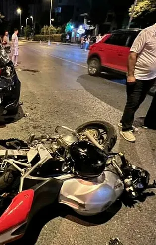 Büyükçekmece'de motosiklet kazası: 1 ölü