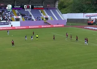 Sinopspor 0-3 Arıt Kayadibi SK | ZTK ÖZET