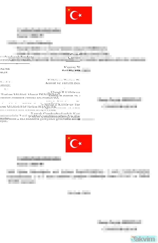 Bazı bakanlıklara atama kararları Resmi Gazete'de! Başkan Erdoğan imzaladı: 13 ilin müftüsü değişti - 6