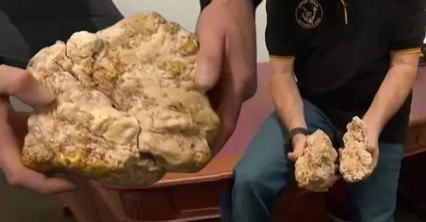 Gören dönüp bir kez daha baktı! Çılgın keşifle kayaların içinde çil çil altın buldu