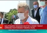 Galatasaray Başkanı Mustafa Cengiz uyanır uyanmaz bakın ne yaptı