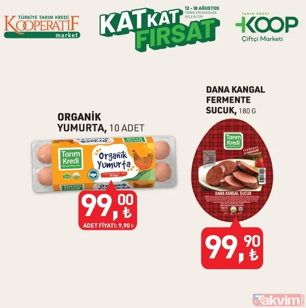 Tarım Kredi’de 12-18 Ağustos 2025 fırsat haftası: Yağdan ete, sucuktan tavuğa dolu dolu indirim! - 11