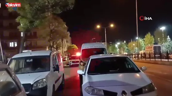 Çorum'da bir iş yeri kurşunladı