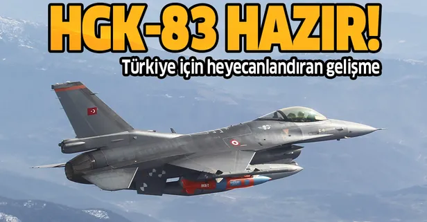 Hava Kuvvetlerinin mühimmat çeşitliliği artıyor! HGK-83 seri üretime hazır