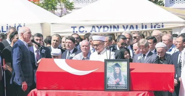 İsrail’in katlettiği Ayşenur Ezgi Eygi son yolculuğuna uğurlandı