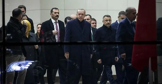 Başkan Erdoğan Ankara'ya geldi
