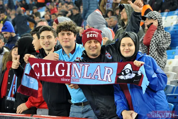 Trabzonspor Galatasaray karşılaşması nefes kesti! İşte maçtan kareler... - 24