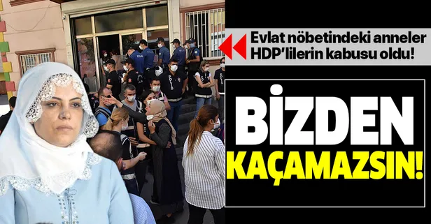 Diyarbakır annelerinden arka kapıdan kaçan HDP'li Remziye Tosun ve Saliha Aydeniz'e sert tepki
