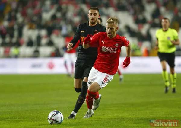 Aslan Sivas'ta yaralı! (Sivasspor 1-0 Galatasaray MAÇ SONUCU ÖZET) - 8