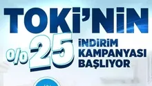 TOKİ indirim kampanyası başvuru tarihi! TOKİ indirim kampanyasından kimler faydalanabilir?