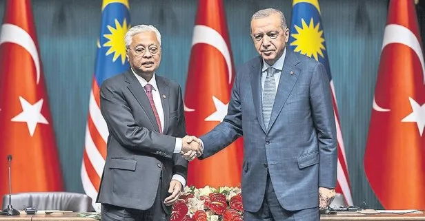Başkan Recep Tayyip Erdoğan, dün Malezya Başbakanı İsmail Sabri Yakub’u ağırladı
