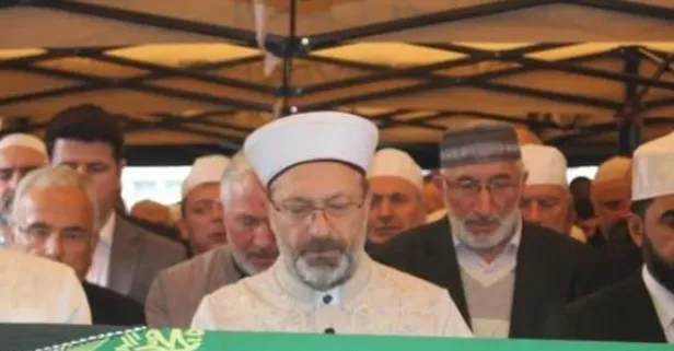 Diyanet İşleri Başkanı Prof. Dr. Ali Erbaş'ın en acı günü! Annesi Binnaz Erbaş son yolculuğuna uğurlandı