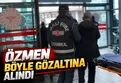 Eyüpsultan Belediyesi soruşturmasında dikkat çeken görüntü! Özmen böyle gözaltına alındı