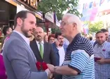 Bakan Albayrak Maltepe esnafını ziyaret etti