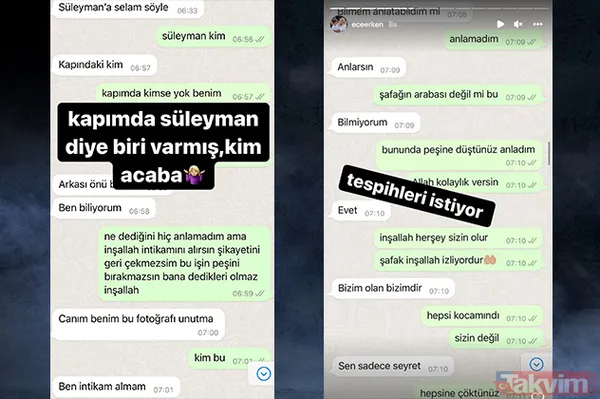 Ece Erken öldürülen eşi Şafak Mahmutyazıcıoğlu’nun kardeşi tarafından tehdit edildiğini açıkladı! Mesajları tek tek ifşa etti - 6