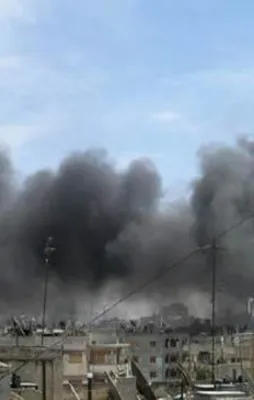 Suriye'de sivil katliamı