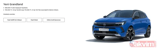 899.900 Tl'den Başlayan Fiyatlarla. 150.000 Tl 12 Ay %0,99 Veya 110.000 Tl 12 Ay %0 Faiz Seçeneği İle Ödeme İmkanı.