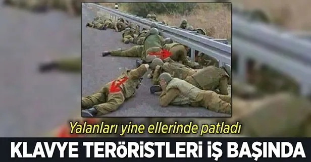 Klavye teröristlerinden bir yalan daha