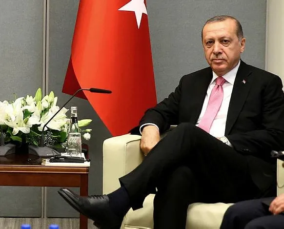 Cumhurbaşkanı Erdoğan, Macron ile görüştü