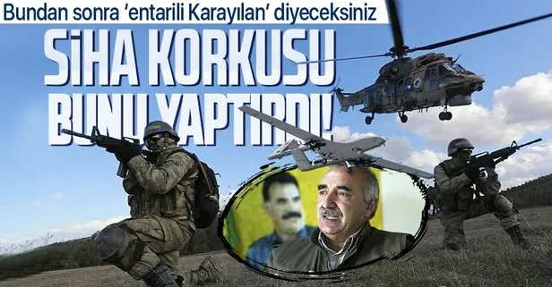 PKK elebaşı Murat Karayılan’da SİHA korkusu! SİHA ve İHA’lardan kurtulmak için bunu da yaptı!