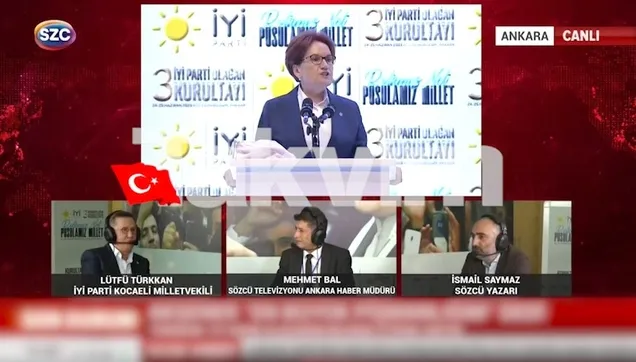 Küfürbaz Lütfü Türkkan sahnede: İyi aday çıkarsınlar kazansınlar! Biz çıkarır kazanırız