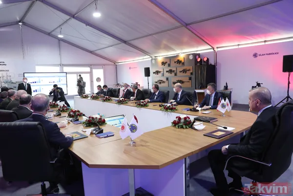 Başkan Erdoğan, Barutsan Roket ve Patlayıcı Fabrikası'nda yerli ve milli silah ve mühimmatları inceledi! - 18