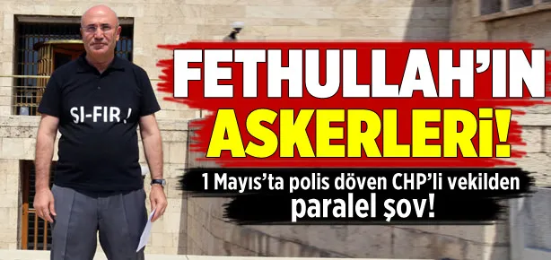 CHP’li vekilden paralel şov!