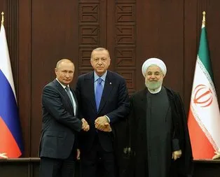 Erdoğan, Putin ve Ruhani Suriye’yi görüşecek