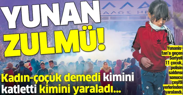 Yunanistan 2 Suriyeli'yi öldürdü, binlerce mülteciye işkence etti!