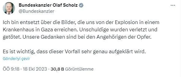 ABD verdi İsrail vurdu! Gazze’ye hastane saldırısını soykırımcı Tel Aviv’in düzenlediği kanıtlandı: Batı üç maymunu oynuyor-3