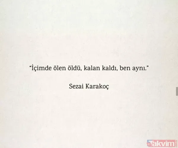 Diriliş şairi, dava ve fikir adamı: Sezai Karakoç'un ardından 4 yıl! İşte en güzel şiirleri ve sözleri - 22