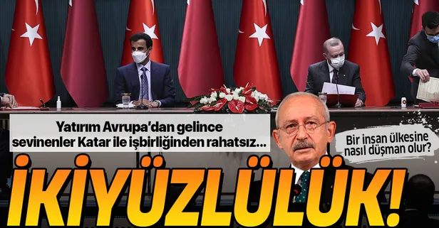 Yatırım Avrupa’dan gelince sevinenler Katar ile işbirliğinden rahatsız oldu! Kılıçdaroğlu başı çekiyor…