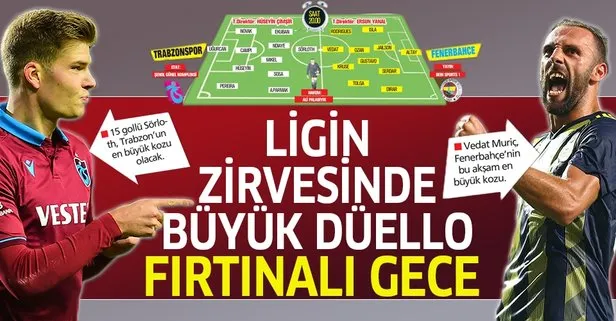 Trabzonspor Ve Fenerbahce Karsi Karsiya Geliyor Takvim