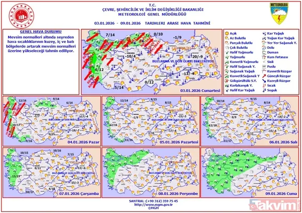 Termometreler şaştı! Mont bot ne varsa çıksın: İstanbul'da beyaz alarm aktif! İşte il il yurtta hava raporu - 12