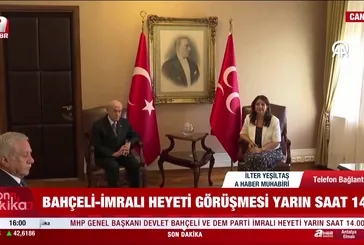 İmralı Heyeti Bahçeli'yi ziyaret edecek